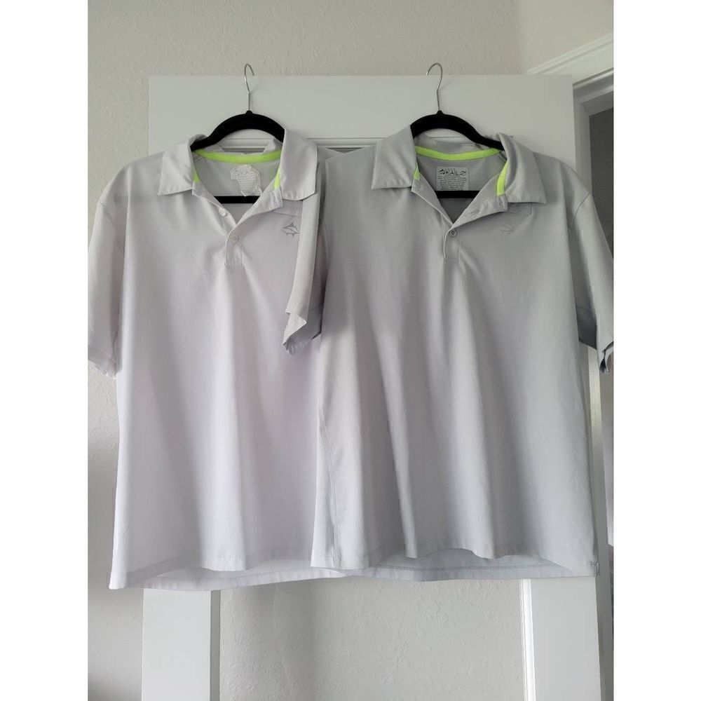 ‎Two Skailz Fishing Shirts Polo Style Size Small